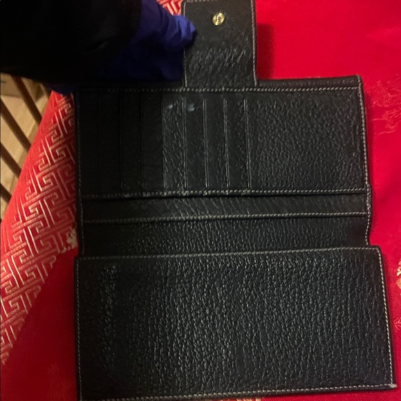 BVLGARI Black Leather Wallet - Picture 6 of 17